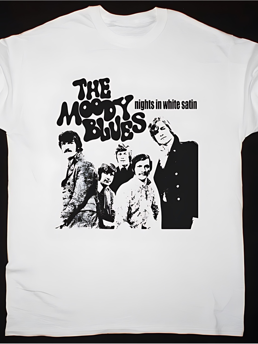 The Moody Blues Night In White Satin New White T Shirt